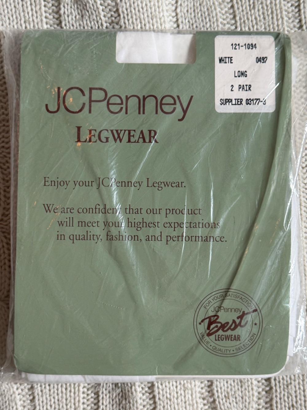 Sheer Stockings in Original Packaging